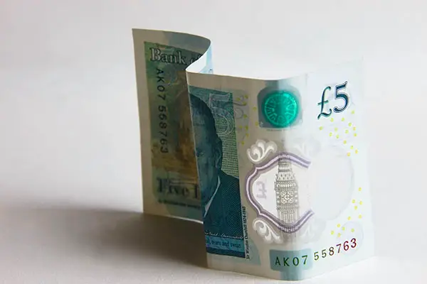Five pound note