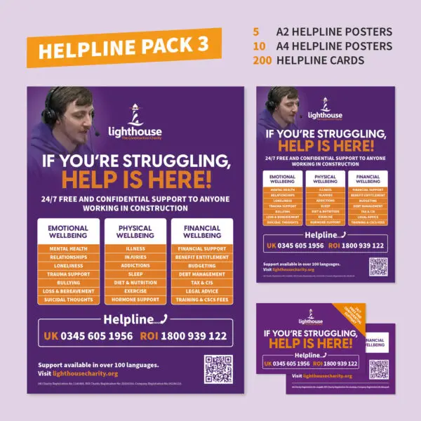 Helpline Packs - Lighthouse Charity