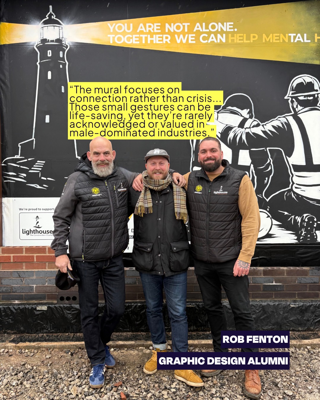 Striking Mural Unveiled to Support Lighthouse Charity - Lighthouse Charity
