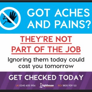 Physical Wellbeing Sign - Aches and Pains? - Lighthouse Charity