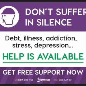 General Wellbeing - Don't Suffer in Silence- Lighthouse Charity