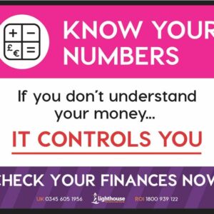 Financial Wellbeing- Know your Numbers- Lighthouse Charity