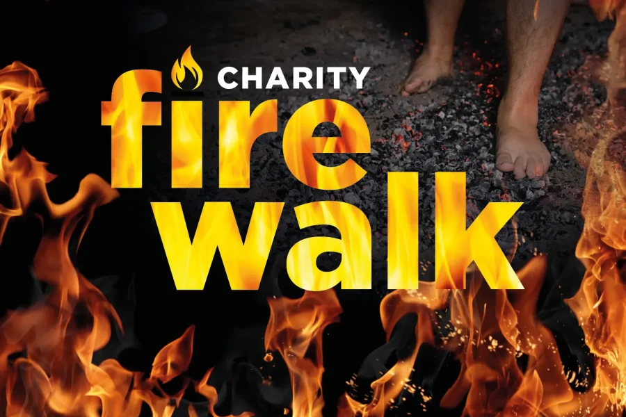 Lighthouse Charity Heathrow London Irish Firewalk 2025 banner