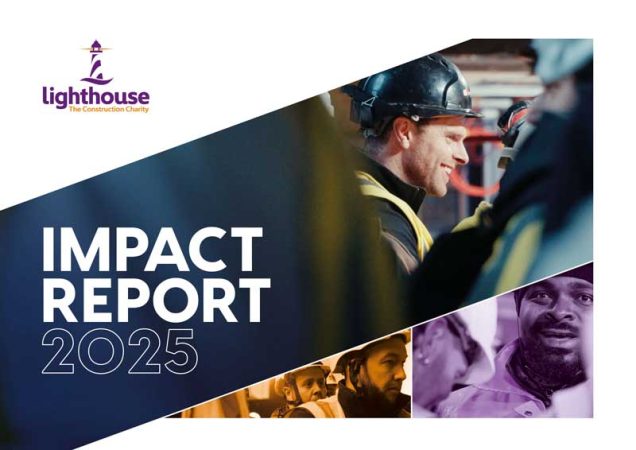 Lighthouse Charity Impact Report Cover Photo - Impact Report 2025 previewing some of the workers featured in the report