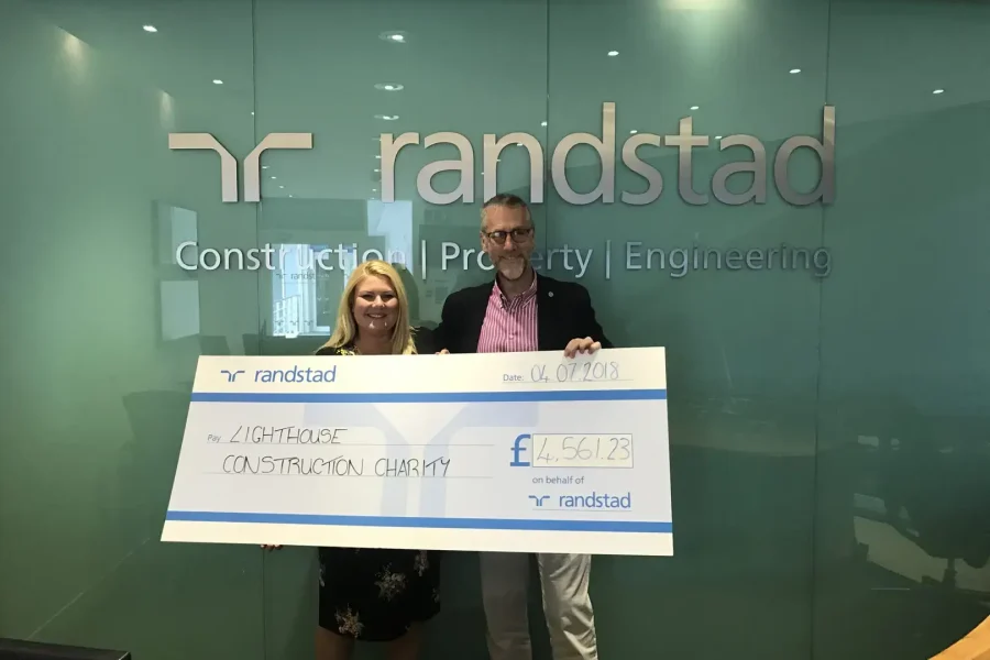 Sarah Sidey - CPE and Bill Hill - Chairman Lighthouse Charity